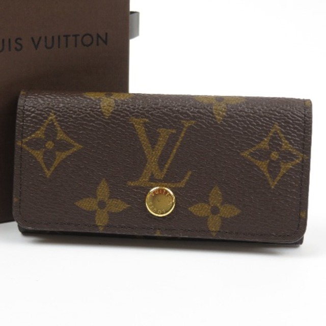 未使用品 LOUIS VUITTON ルイヴィトン ミュルティクレ4 4連 現行
