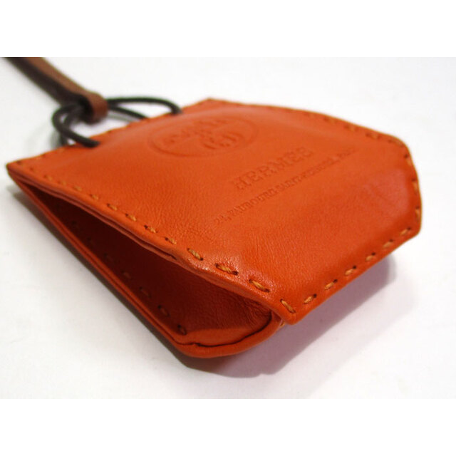 HERMES サック オランジュ バッグチャーム ショッパーバッグ フー - 2