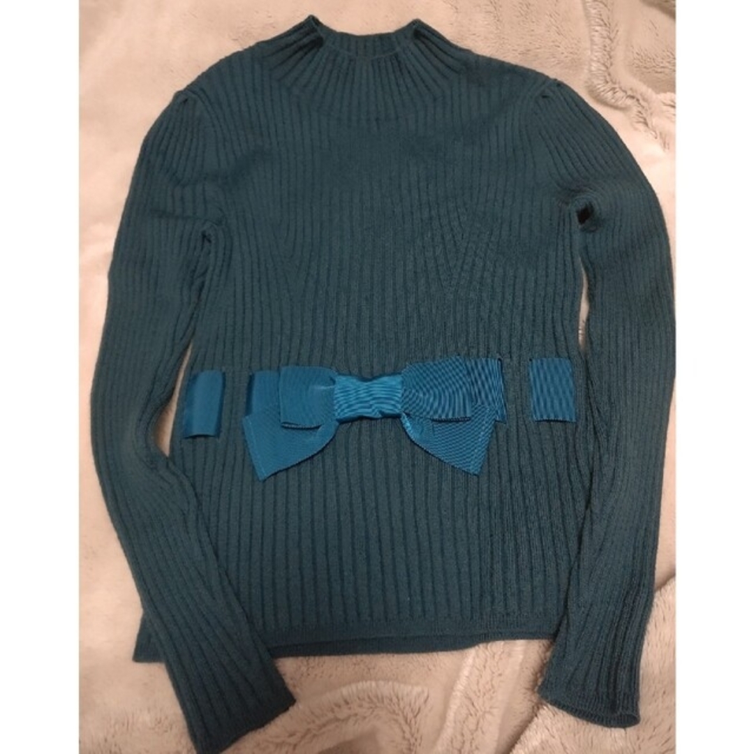 M'S GRACY - 人気🌸定番ニット🌸 グリーン 38 ウール混 良品 冬物 ...