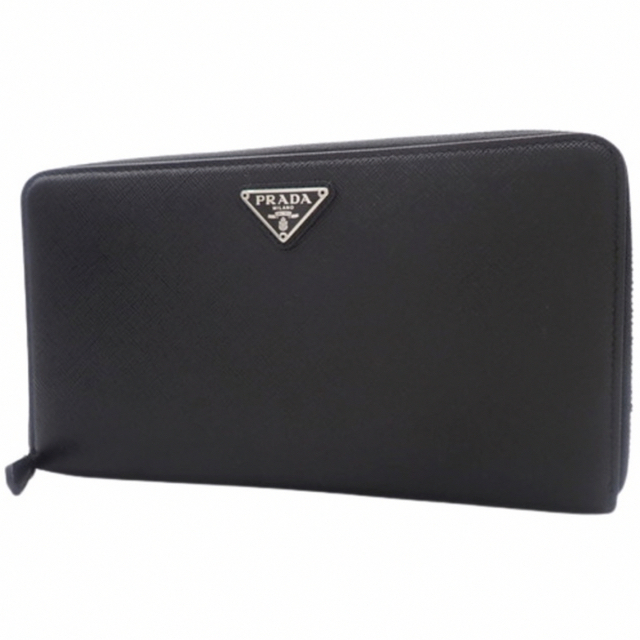 人気の贈り物が大集合 PRADA 1ML188 1 NERO TRIANG プラダ 長財布