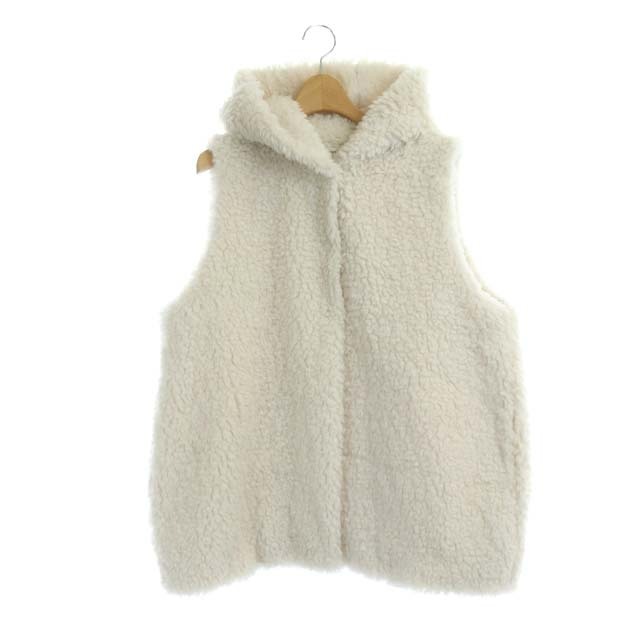 ヨリ 22AW プードルフードジレ 前開き F YR2225-132AW-2 新品 51.0%OFF