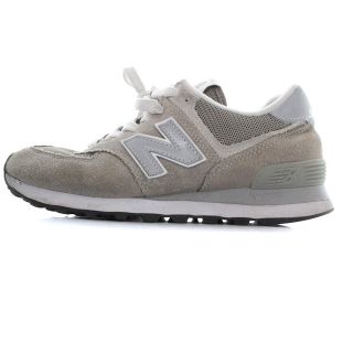 ニューバランス(New Balance)のニューバランス ML574EGG スニーカー ロゴ スエード 23cm グレー(スニーカー)