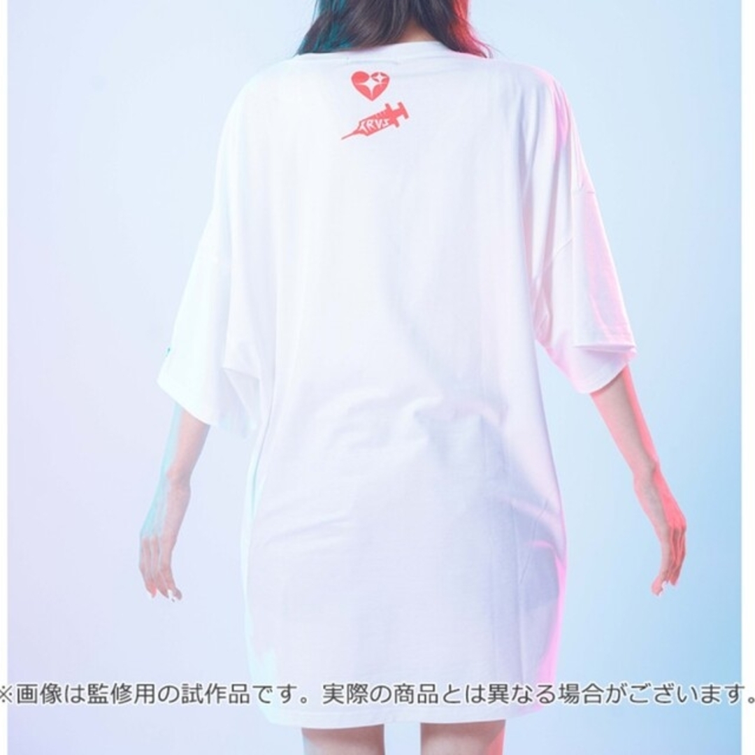 MILKBOY(ミルクボーイ)の完売品🤍トラバストーキョー×アイドルマスター🤍夢見りあむコラボTシャツ🤍白 レディースのトップス(Tシャツ(半袖/袖なし))の商品写真