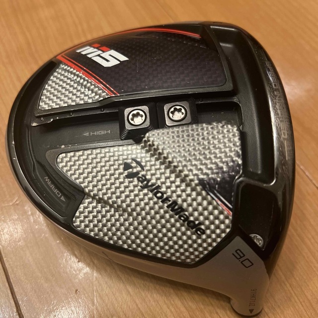 TaylorMade(テーラーメイド)のテーラーメイドM5 ドライバーヘッドのみ　ロフト角9.0° スポーツ/アウトドアのゴルフ(クラブ)の商品写真