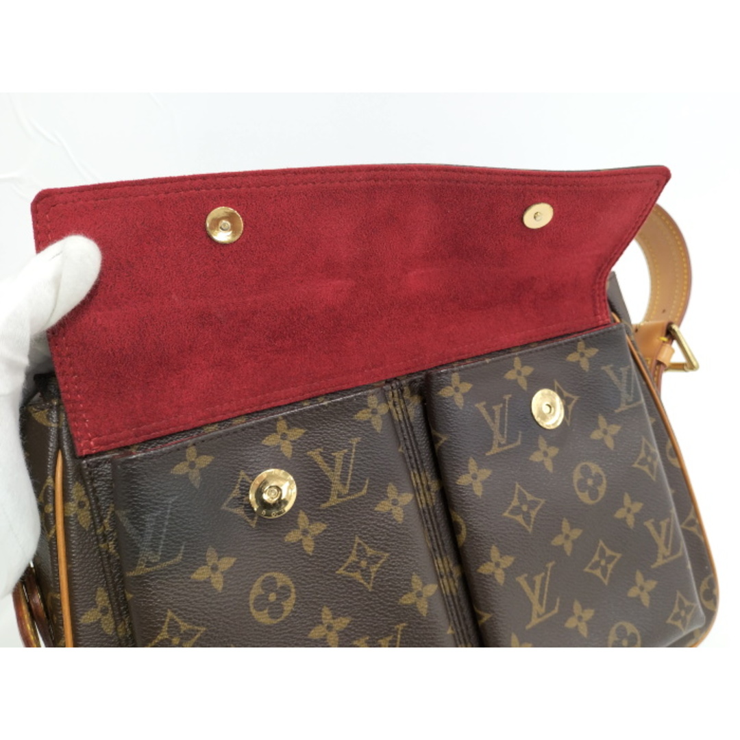 LOUIS VUITTON ヴィバシテGM ハンドバッグ モノグラム レザー