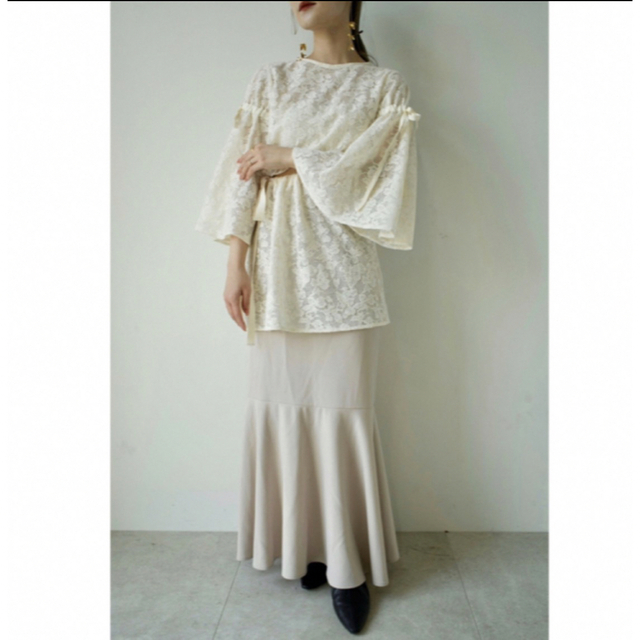 Acka flower lace blouse レディースのトップス(シャツ/ブラウス(長袖/七分))の商品写真