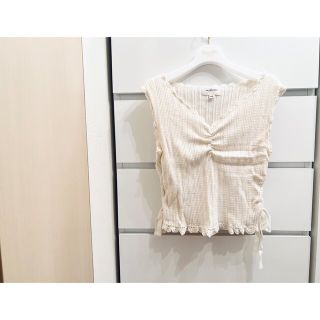 ジルバイジルスチュアート(JILL by JILLSTUART)の♡JILL BY JILLSTUART♡美品ノースリーブニットトップス(カットソー(半袖/袖なし))