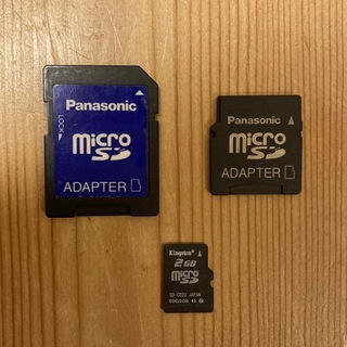 microsdカード　2GB(PC周辺機器)