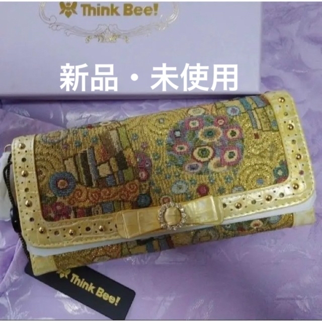 Think Bee!(シンクビー)のシンクビー  ゴールデンクリムト　長財布 レディースのファッション小物(財布)の商品写真