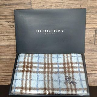 バーバリー(BURBERRY)のBURBERRY　バーバリー　フェイスタオル(タオル/バス用品)