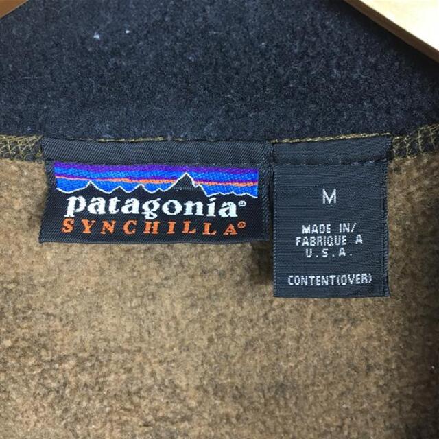 patagonia(パタゴニア)のMENs M  パタゴニア ライトウェイト シンチラ ベスト スペシャル Lightweight Synchilla Vest SP カタログ外モデル 入手困難 PATAGONIA 10462 Oak Overdye ブラウン系 メンズのメンズ その他(その他)の商品写真