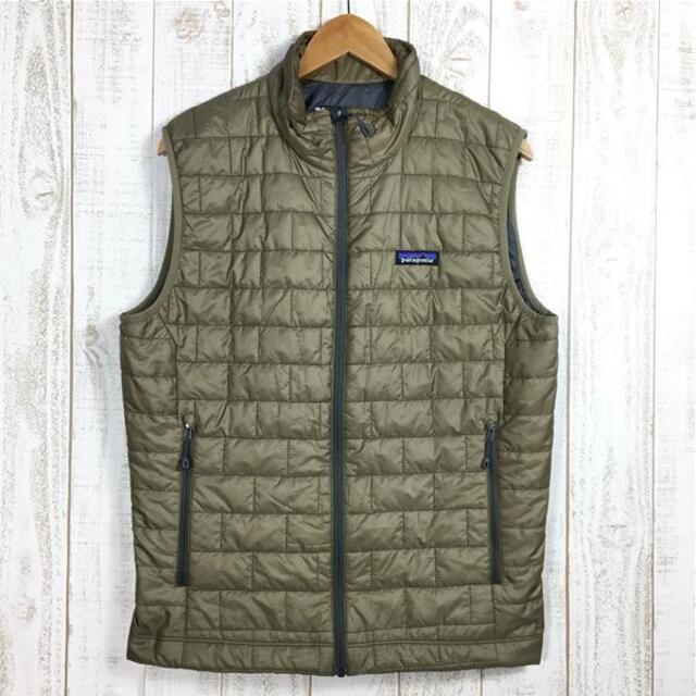 MENs M  パタゴニア ナノパフ ベスト NANO PUFF VEST プリマロフト ゴールド インサレーション PATAGONIA 84242 ベージュ系