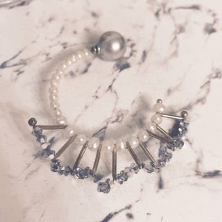 H.P. France アシュペーフランス フリルピアス(ピアス)