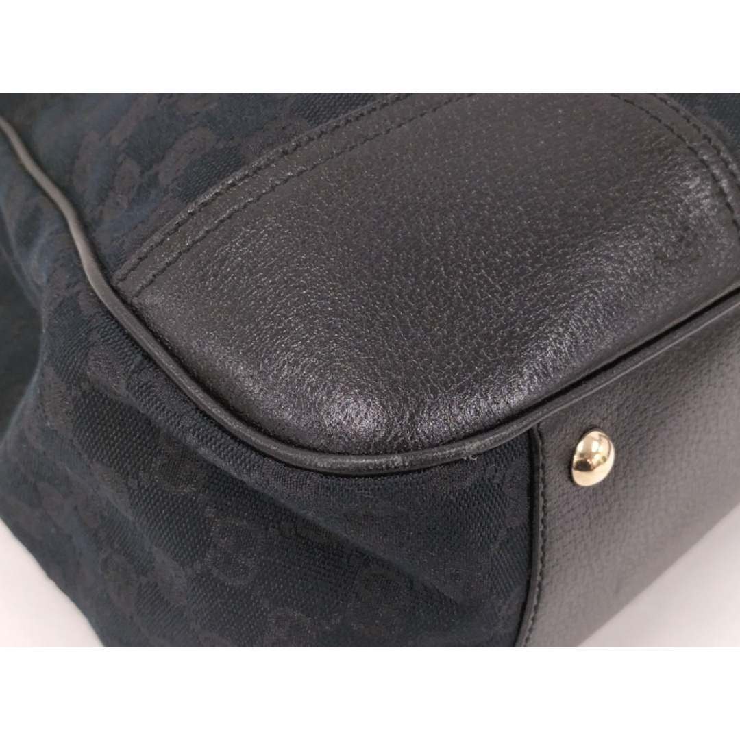 Gucci(グッチ)のGUCCI トートバッグ プリンシー GGキャンバス ブラック 161719 レディースのバッグ(トートバッグ)の商品写真