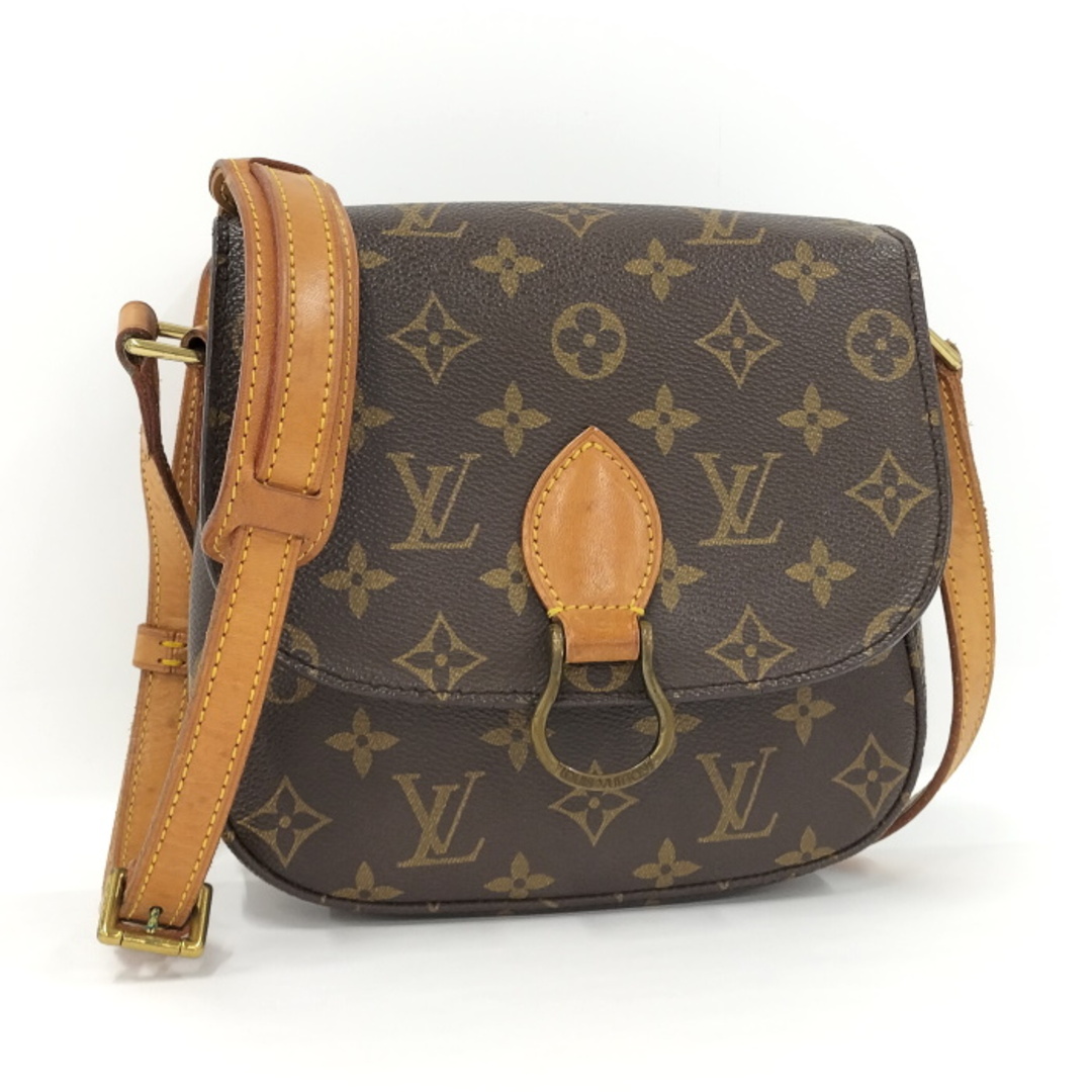 LOUIS VUITTON ミニサンクルー ショルダーバッグ モノグラムファスナーポケット×1製造番号