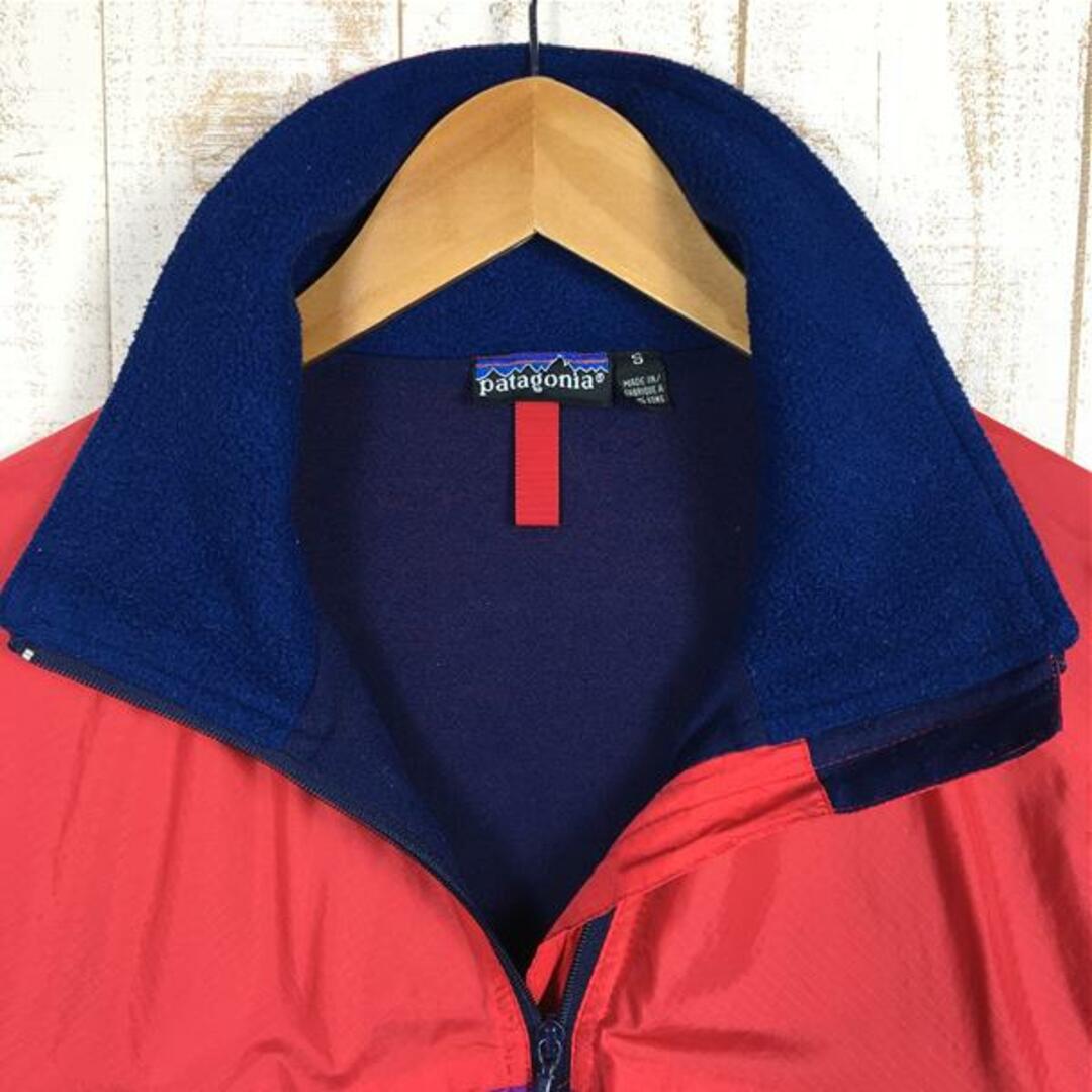 patagonia(パタゴニア)のMENs S  パタゴニア 1989 フェザーウェイト ジャケット FEATHERWEIGHT JACKET ウィンドシェル H2No-Light レッド×マジェンタ ビンテージ 入手困難 PATAGONIA 83151 Red / Magenta レッド系 メンズのメンズ その他(その他)の商品写真