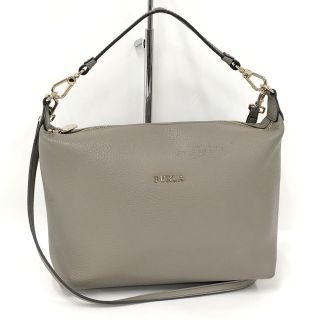 Furla - FURLA 2WAYショルダーバッグ レザー グレーの通販 by ...