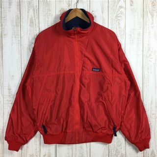 パタゴニア(patagonia)のMENs M  パタゴニア 1994 シェルド キャプリーン ジャケット Shelled Capilene Jacket フレンチレッド×チャードブルー 生産終了モデル 入手困難 PATAGONIA 42101 French Red / Charred Blue レッド系(その他)