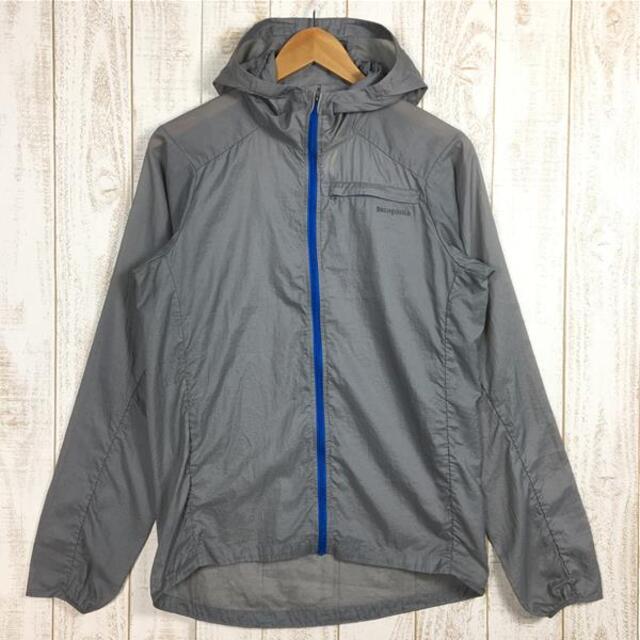 MENs S  パタゴニア フーディニ ジャケット HOUDINI JACKET ウィンドシェル フーディ PATAGONIA 24140 FEAB Feather Grey / Blue グレー系