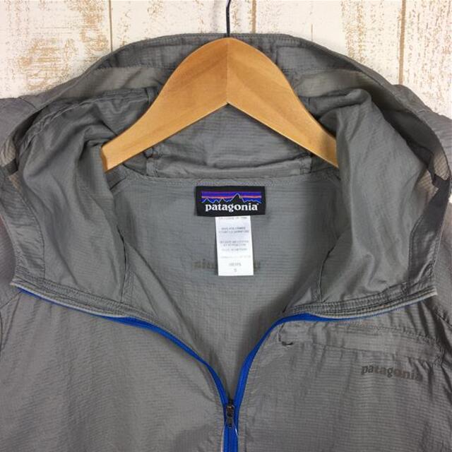 patagonia(パタゴニア)のMENs S  パタゴニア フーディニ ジャケット HOUDINI JACKET ウィンドシェル フーディ PATAGONIA 24140 FEAB Feather Grey / Blue グレー系 メンズのメンズ その他(その他)の商品写真