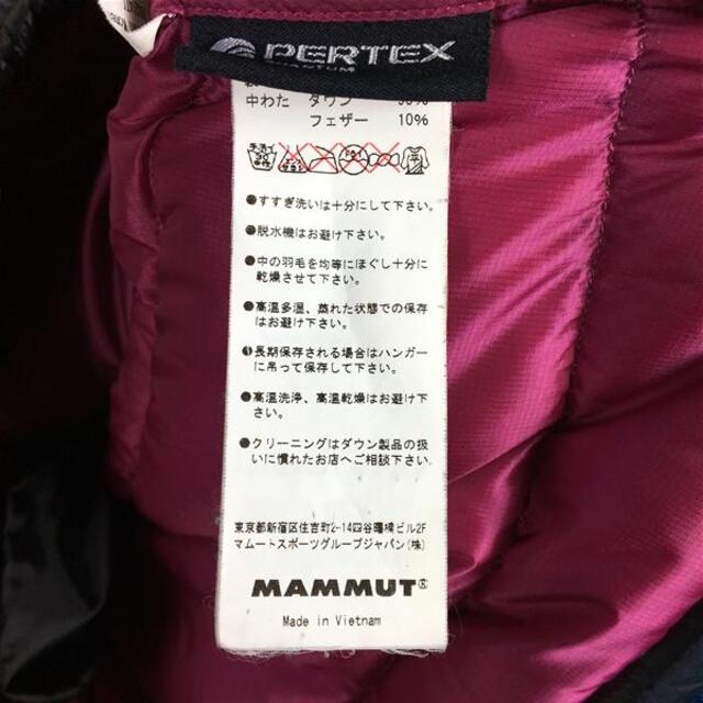 Mammut(マムート)のWOMENs M  マムート アトラス フーデッド ダウン ジャケット ATLAS Hooded Down Jacket 700FP QUIX撥水ダウン フーディ Pertex Quantum MAMMUT 1010-13732 ブラック系 レディースのファッション小物(その他)の商品写真