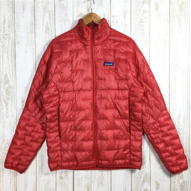 MENs M  パタゴニア マイクロ パフ ジャケット Micro Puff Jacket プルマフィル インサレーション PATAGONIA 84065 FRE Fire レッド系