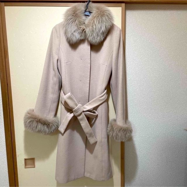 JUSGLITTY - JUSGLITTY ジャスグリッティー ロングコート JUSGLITTY - JUSGLITTY ジャスグリッティー ロングコート