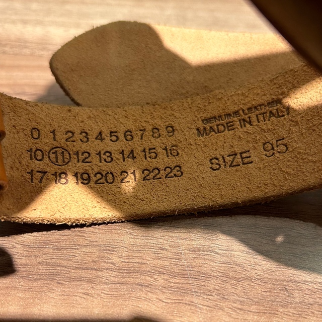 Maison Martin Margiela 07SS 編込みレザーベルト - ベルト