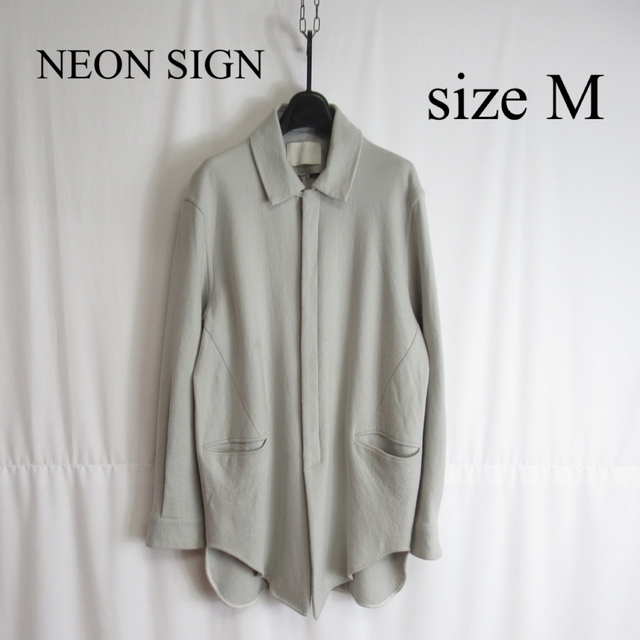NEON SIGN ウール シャツ ジャケット アウター ブルゾン モード M | フリマアプリ ラクマ