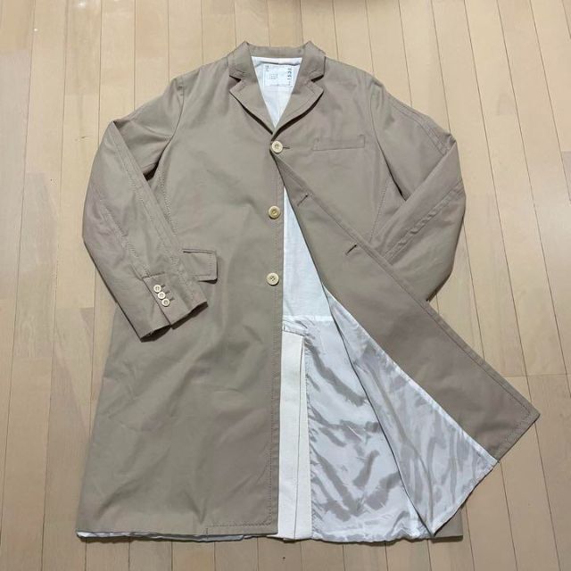 美品　sacai ステンカラーコート 18SS