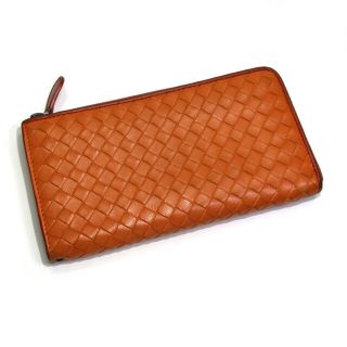 ボッテガヴェネタ(Bottega Veneta)のBOTTEGA VENETA L字ファスナー 長財布 イントレチャートレザー(財布)