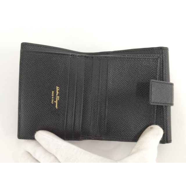 FERRAGAMO - Salvatore Ferragamo 二つ折り財布 ヴァラリボン FERRAGAMO - Salvatore Ferragamo 二つ折り財布 ヴァラリボン