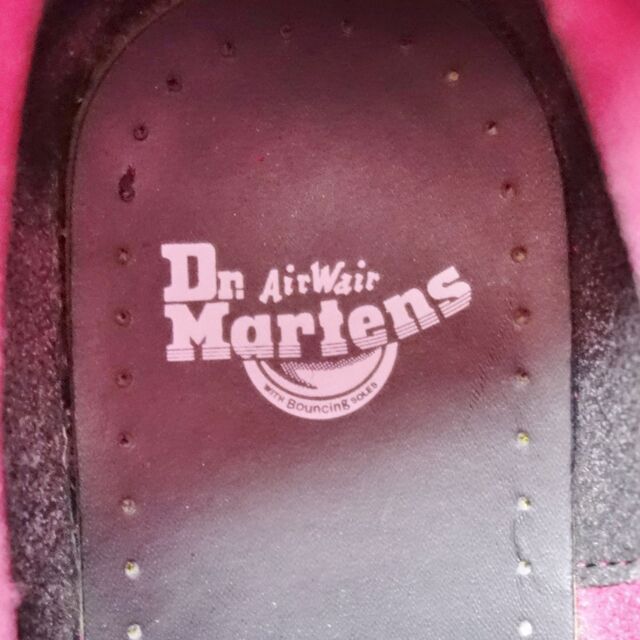 Dr.Martens(ドクターマーチン)の美品 ドクターマーチン Dr.Martens ブーツ ショートブーツ 1460 8ホール スムースレザー シューズ メンズ UK5 US6 EU38(24cm相当) ピンク メンズの靴/シューズ(ブーツ)の商品写真