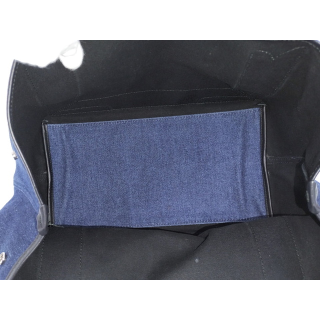 Balenciaga(バレンシアガ)のBALENCIAGA ネイビーカバS トートバッグ デニム ブルー 339933 レディースのバッグ(トートバッグ)の商品写真