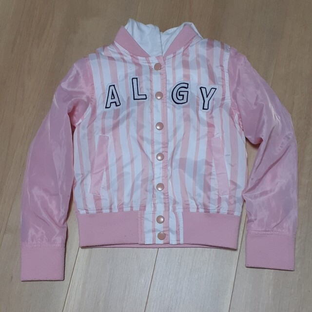 ALGY(アルジー)のアルジー　ALGY 　パーカー　上着　ジャケット キッズ/ベビー/マタニティのキッズ服女の子用(90cm~)(ジャケット/上着)の商品写真