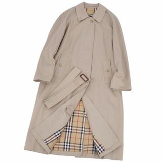 バーバリー(BURBERRY)の美品 Vintage バーバリー Burberrys コート ステンカラーコート バルマカーンコート レディース 英国製 コットン アウター 古着 6(M相当) ベージュ(その他)