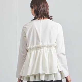 ユナイテッドアローズ ティアード ギャザー ロングスリーブ ブラウス
