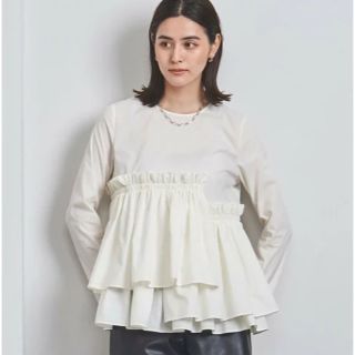 ユナイテッドアローズ(UNITED ARROWS)のユナイテッドアローズ ティアード ギャザー ロングスリーブ ブラウス(シャツ/ブラウス(長袖/七分))