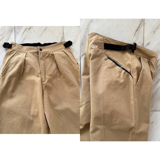 珍品 vintage usa製 ALF アルフ ダック地 クライミングパンツ