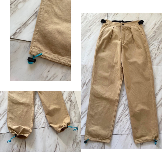 珍品 vintage usa製 ALF アルフ ダック地 クライミングパンツ