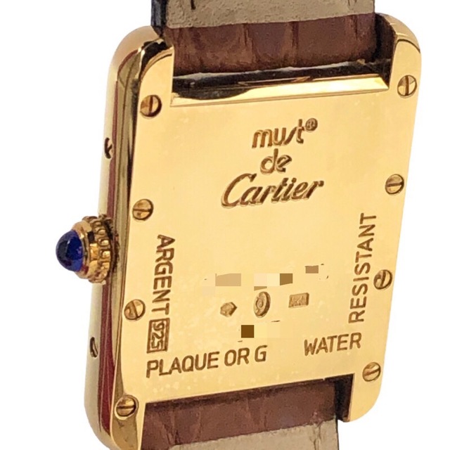 カルティエ Cartier マストタンク 腕時計 レディース