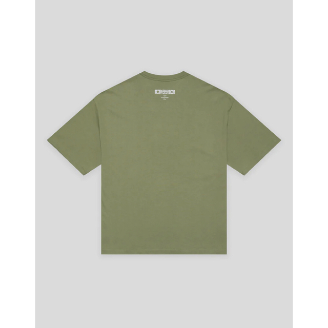 【新品 Lサイズ】LÝFT  SUNG BIG T-SHIRT - OLIVE メンズのトップス(Tシャツ/カットソー(半袖/袖なし))の商品写真