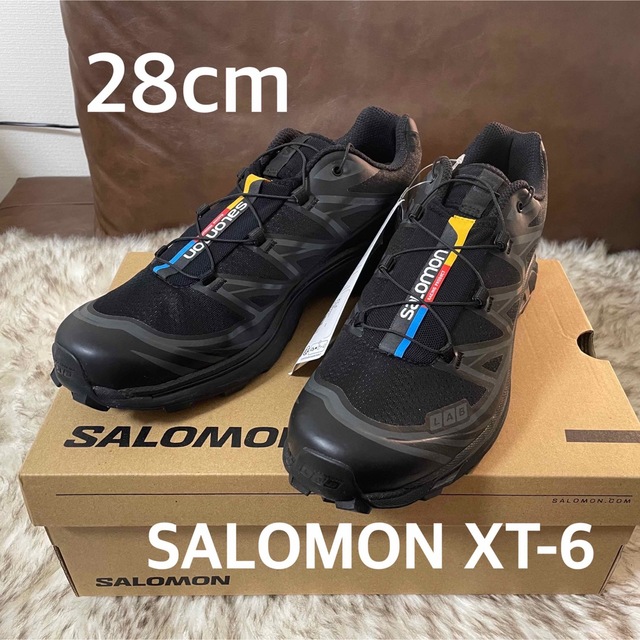 SALOMON(サロモン)のSALOMON XT-6 ブラック 28cm メンズの靴/シューズ(スニーカー)の商品写真