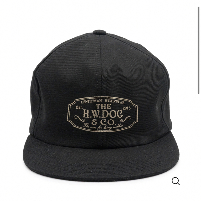 THE H.W. DOG & CO.(ザエイチダブリュドックアンドコー)のTRUCKER CAP H.W.DOG & CO ブラック メンズの帽子(キャップ)の商品写真