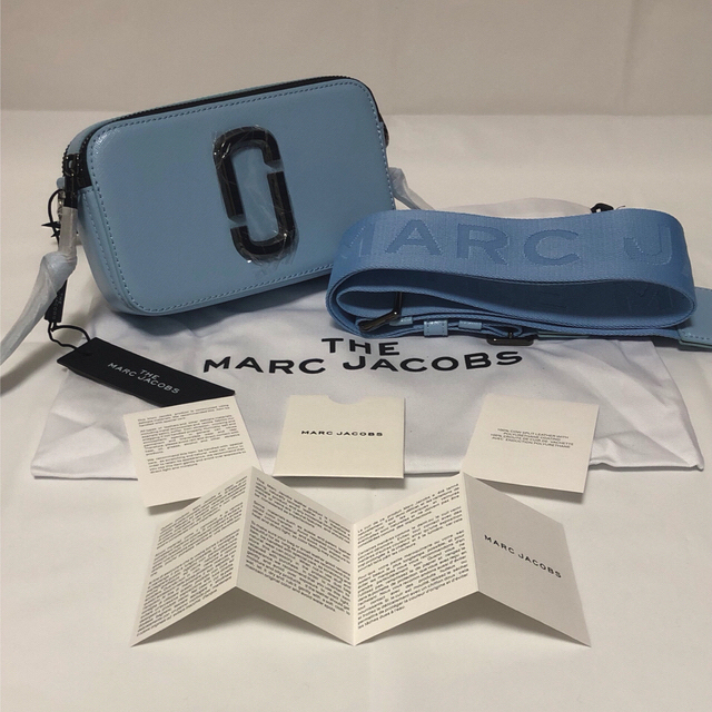 MARC JACOBS(マークジェイコブス)の🔸新品🔸マークジェイコブス ミニバッグ スナップショット ブルー レディースのバッグ(ショルダーバッグ)の商品写真