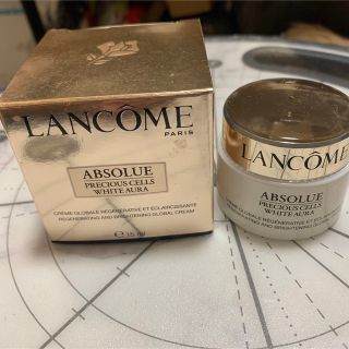 ランコム(LANCOME)のLANCOME アプソリュプレシャスホワイトオーラクリーム15ml新品未開封！(フェイスクリーム)