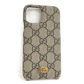 グッチ(Gucci)のGUCCI iPhone11 Pro スマホケース オフィディア GGスプリーム(ストラップ/イヤホンジャック)