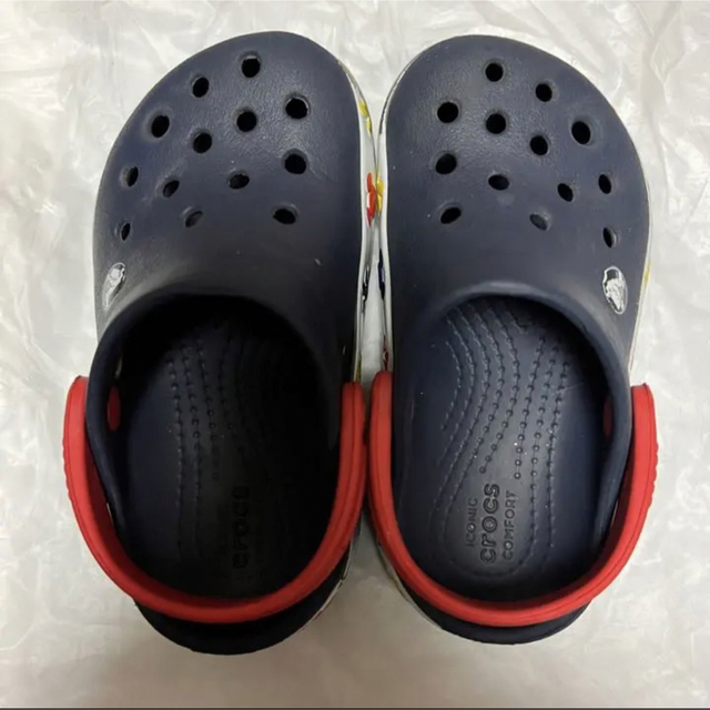 crocs(クロックス)のミッキー/光るクロックス キッズ/ベビー/マタニティのキッズ靴/シューズ(15cm~)(サンダル)の商品写真
