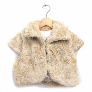 アザー(other)のアーバンナウ ジャケット アウター ステンカラー フェイクファー ショート 半袖(その他)