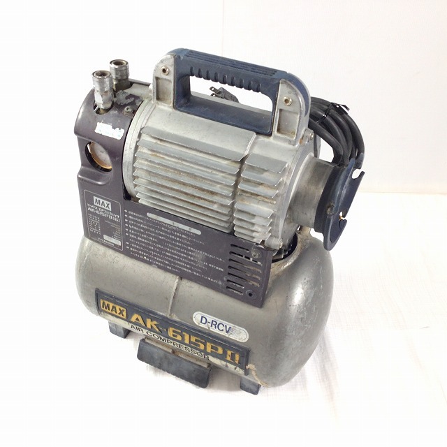 ☆中古品☆MAX マックス エアコンプレッサ AK-615PⅡ AK-615P2 ☆中古品☆MAX マックス エアコンプレッサ AK-615PⅡ AK-615P2